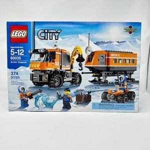 Lego City Artic Outpost 60035 Retired Set Factory Sealed Box
